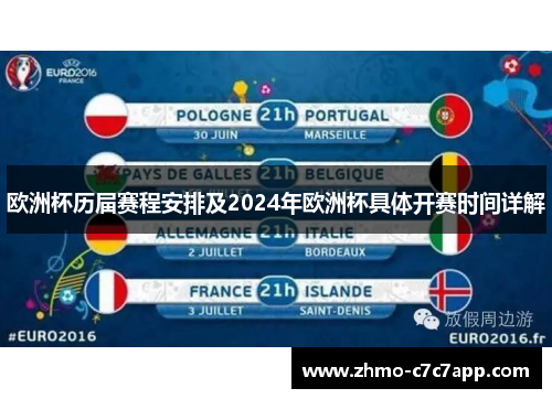 欧洲杯历届赛程安排及2024年欧洲杯具体开赛时间详解 欧洲杯历届赛程安排及2024年欧洲杯具体开赛时间详解